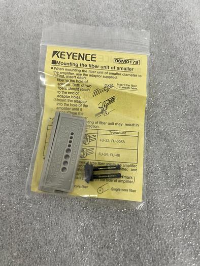 KEYENCE 96M0179 MOUNTING FIBER UNIT OF SMALLER