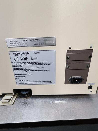 Used NIKON WAFER LOADER NWL860T
