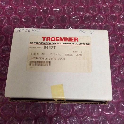 TROEMNER 8432T, 500G CYL. ELECAL-STEEL CLASS