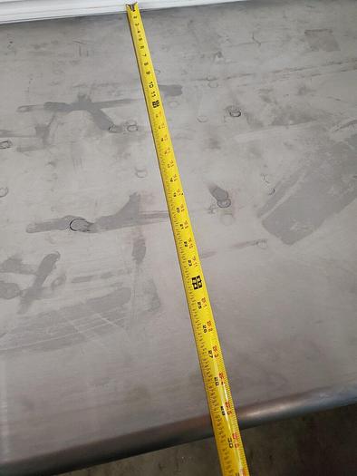 Used STAINLESS STEEL WORKBENCH 72  X 30