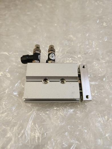 Used SMC CXSJL10-10 CYLINDER , BALL BEARING