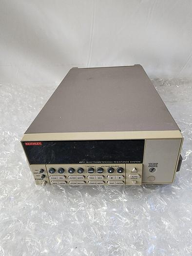 Used KEITHLEY 6517 ELECTROMETER-HIGH RESISTANCE SYSTEM