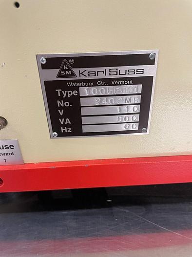 Used KARL SUSS MJB 3 MASK ALIGNER