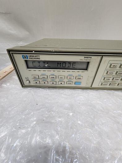 Used HEWLETT PACKARD 3457A MULTIMETER