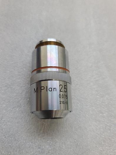 Used NIKON MPLAN 2.5 0.075 , 210-0 OBJECTIVE