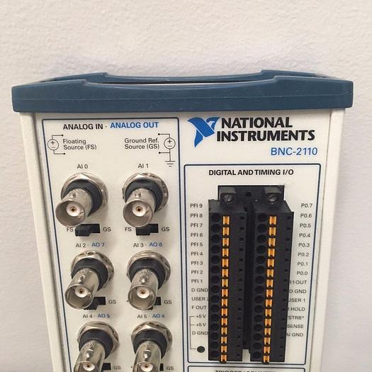 Used NATIONAL INSTRUMENTS BNC-2110