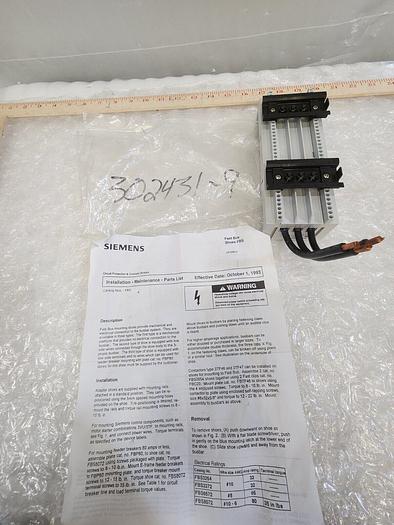 SIEMENS FBS6572 FAST BUS ADAPTER SHOE