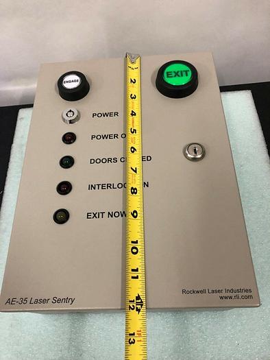 Used ROCKWELL LASER INDUSTRIES AE-35 LASER SENTRY ACCESS MONITORING DEVICE