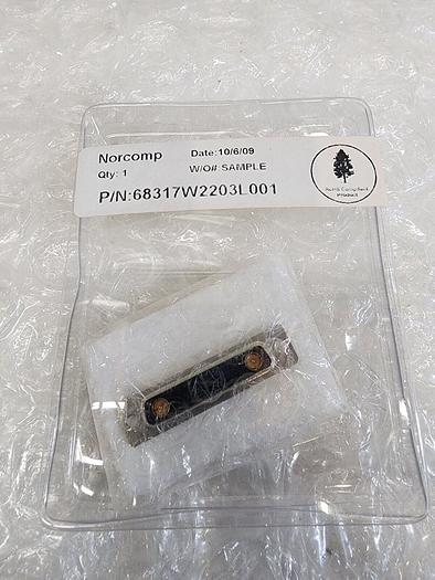 Used NORCOMP 68317W2103L001 CONNECTOR