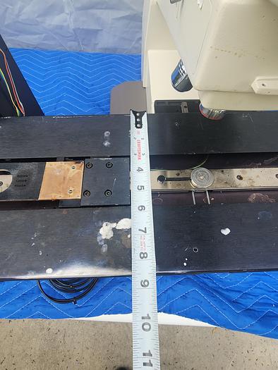 Used NIKON OPTIPHOT 200 Wafer Inspection Scope with Trinocular ergonomic Head with Nikon objective 5x, 10x  CF Plan, Nikon 50x, and Nikon 100x CF Plan