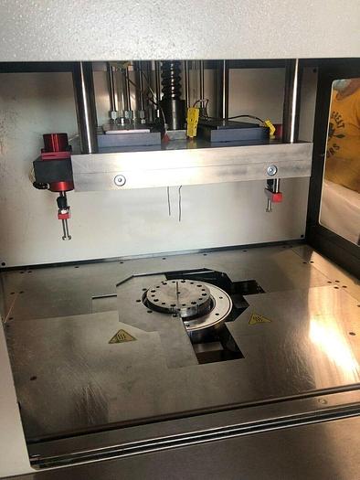 Used NANOTECH 140GPM GLASS PRESS MOLDING WITH NESLAB THERMOFLEX 10,000