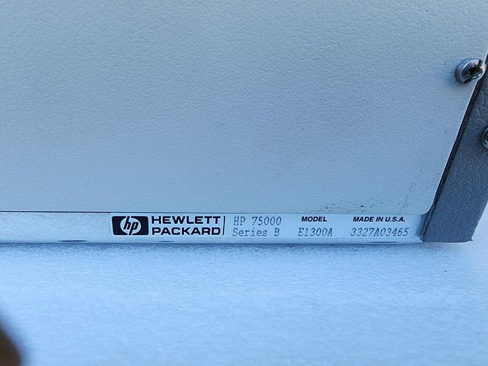 Used HEWLETT PACKARD HP 75000 SERIES B MODEL E1300A