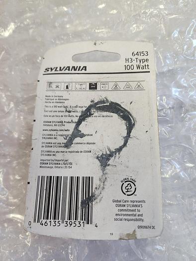 SYLVANIA 64153 HALOGEN BULB