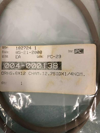Used O-RING 004-000138 12X6