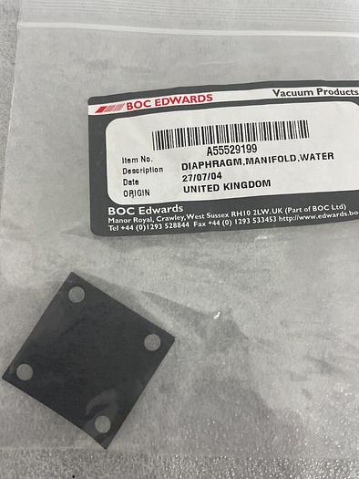 BOC EDWARDS A55529199 DIAPHRAGM, MANIFOLD, WATER