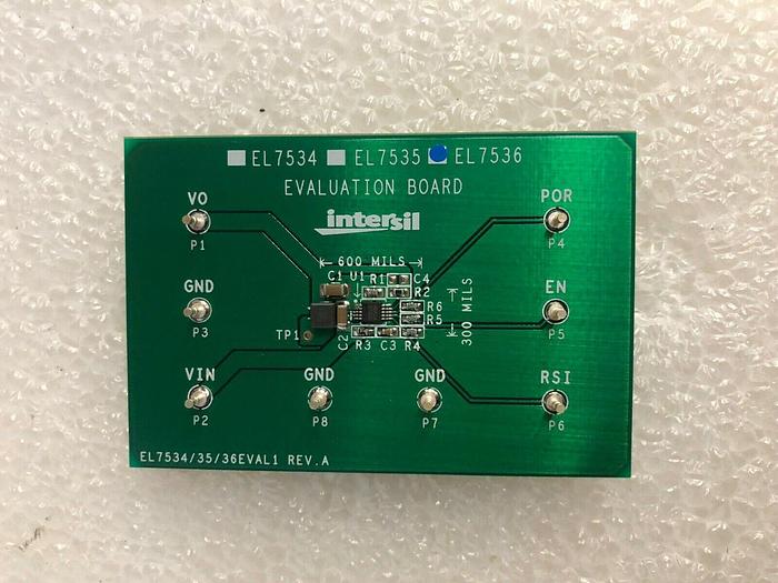 Used INTERSIL EL7536EVAL1 REV. A0