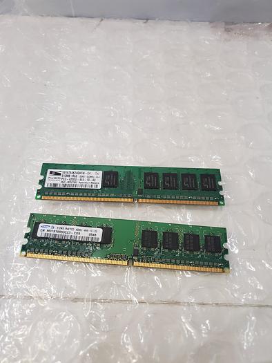 Used PC2-4200U 512MB DDR2 DIMM MEMORY