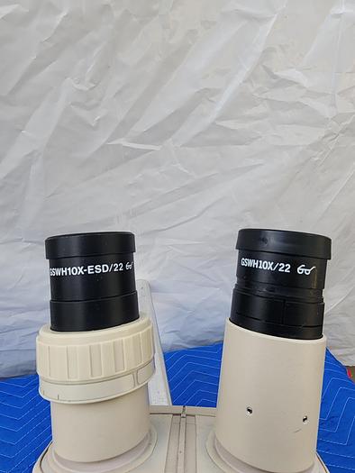 Used OLYMPUS SZ3060 GSWH10X-ESD/22 OBJECTIVES