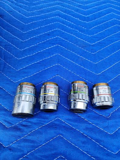 Used OLYMPUS BH2-UMA F-180 WITH 2 EYEPIECES CFW 15x 3 OBJECTIVES (NEOSPLAN .55, Neosplan 20x, 10X )