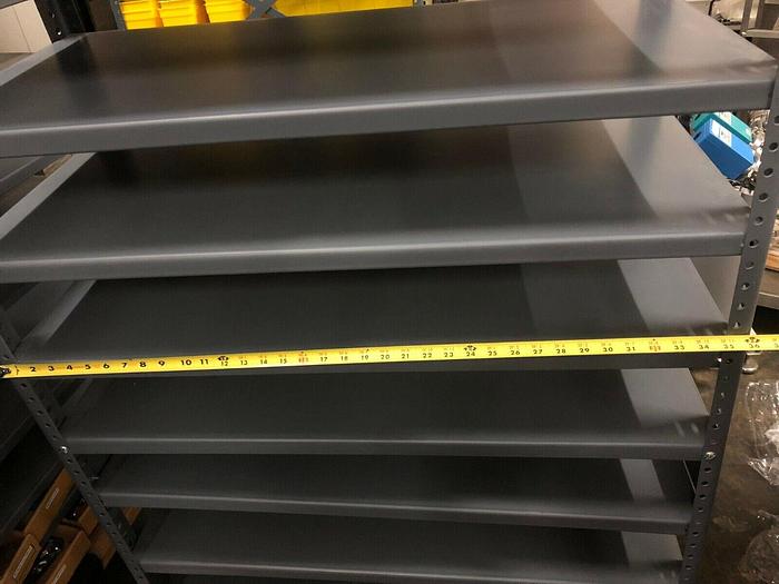 Used STEEL SHELVING