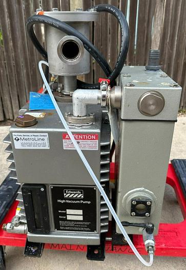 Used EDWARDS E2M40 HIGH VACUUM PUMP 40 TWO STAGE