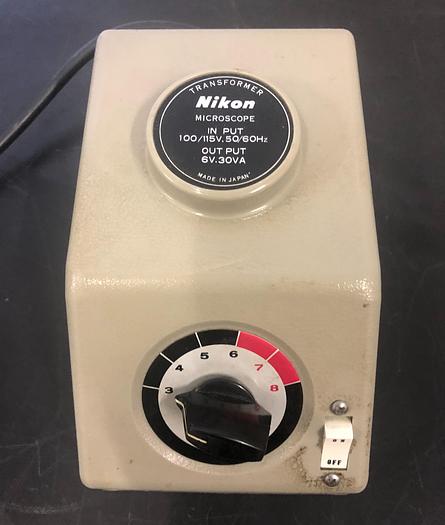 Used NIKON MISCROSCOPE  TRANSFORMER