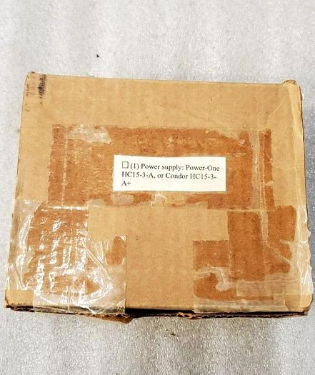 Used POWER ONE INTERNATIONAL SERIES HC15-3-A