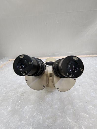 Used OLYMPUS TOKYO MICROSCOPE HEAD 341848 UNIT WITH MICRO CONTROLE MOUNT