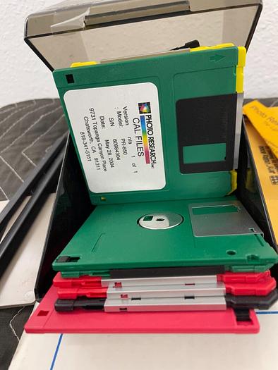 PHOTOMETRICS & PHOTORESEARCH DISCS & EMPTY DISCS