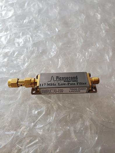 Used PICOSECOND 5915-117 MHZ LOW-PASS FILTER