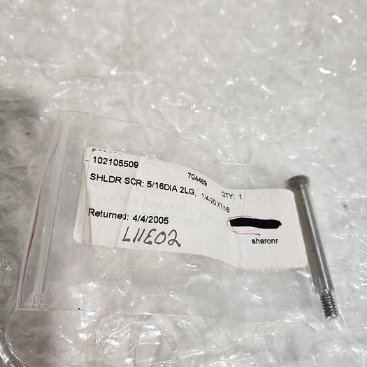 Used TROPIC FASTENERS SOCKET SHOULDER SCREW 