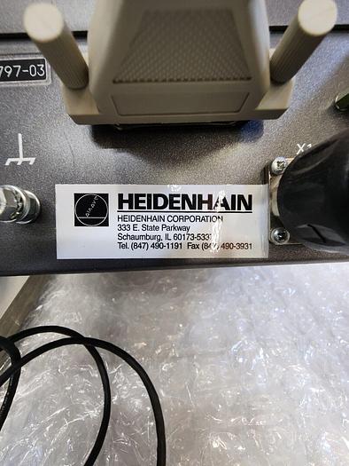 Used HEIDENHAIN ND281B Universal digital display unit with mt12p pneumatic gauge