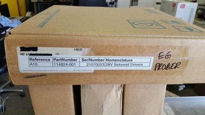 ELECTROGLAS PROBE STATION BOARD 28V SELONOID DRIVER P/N 114824-001 (A10)