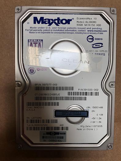 Used MAXTOR 397377-002