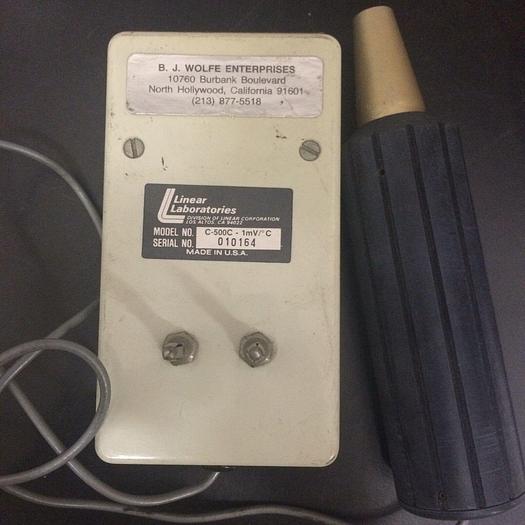 Used LINEAR LAB C-500 C-1MV/OC ARCO SOLAR METROLOGY