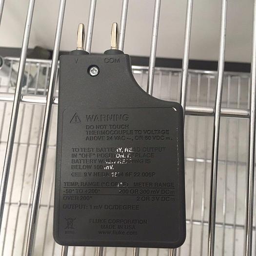 Used FLUKE 80TK THERMOCOUPLE MODULE