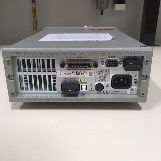 Used AGILENT 6613C 0-50V 0-1A