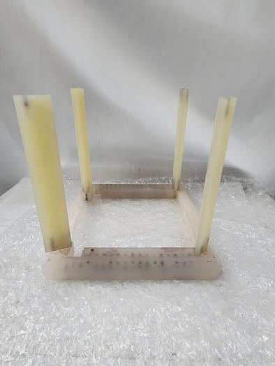 Used TEFLON SUPPORT WET BENCH SPARE PART STAND