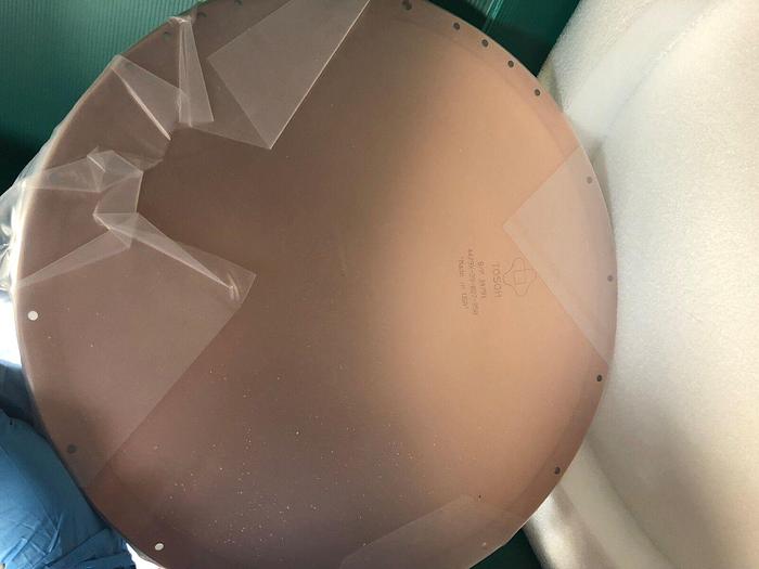 Used Zr Target 99.500% purity, dia 13.505''x.250''