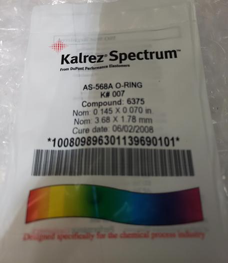 Used KALREZ SPECTRUM AS-568A O-RING