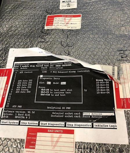 Used 121-0200-007 ATS DATA MODULE