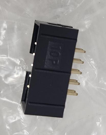 Used DIGI-KEY 738-17 JK442 CONN HEADER VERT 10POS 2.54MM
