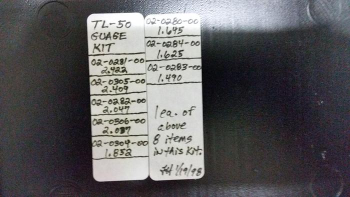 Used ASECO TL-50 Calibrated Gauge Block kit