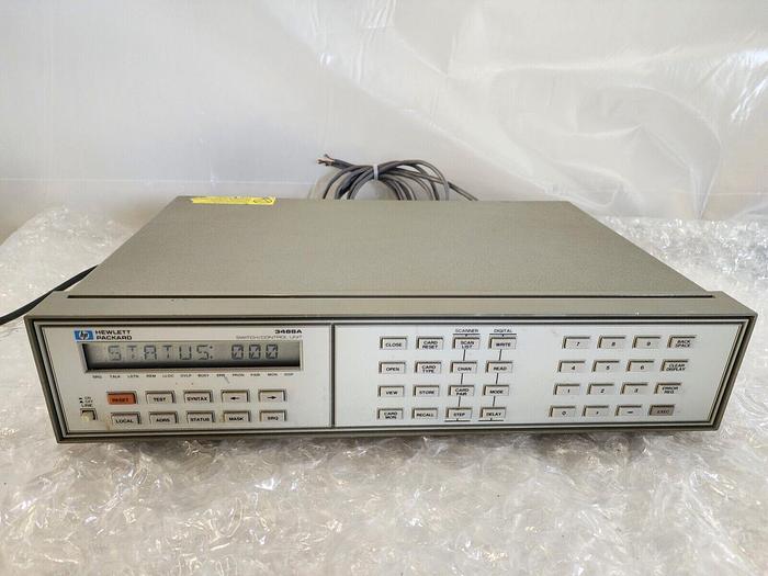 Used HEWLETT PACKARD 3488A SWITCH - CONTROL UNIT