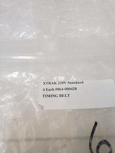 Used XTRAK 220V STANDARD #004-000428 TIMING BELT