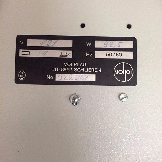 Used VOLPI, INTRALUX 4000, No g22067