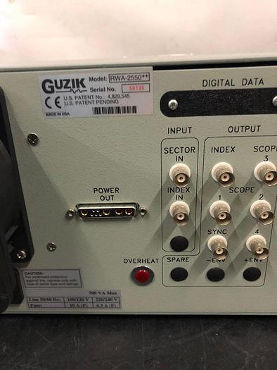 Used GUZIK RWA-2550++