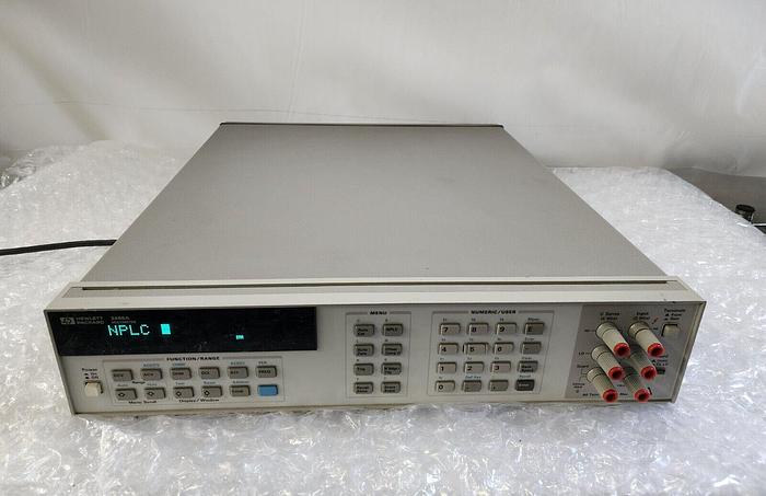 Used HEWLETT PACKARD 3458A MULTIMETER