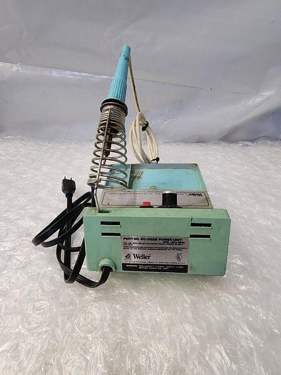 Used WELLER ELECTRONIC CONTROL SOLDERING STATION EC 1000