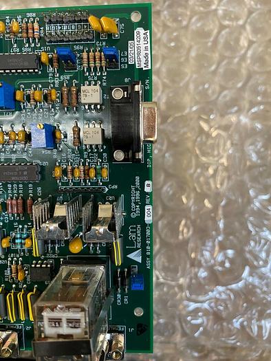 Used LAM RESEARCH ASSY 810-017003-004 REV B